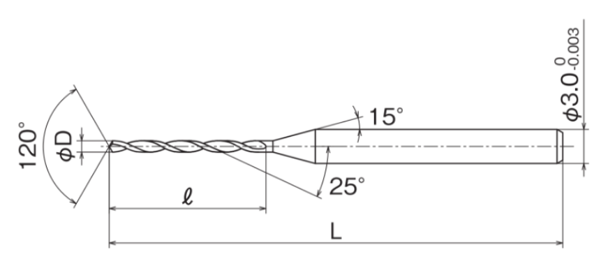 CDReamer φ3.0 shank (uncoated)